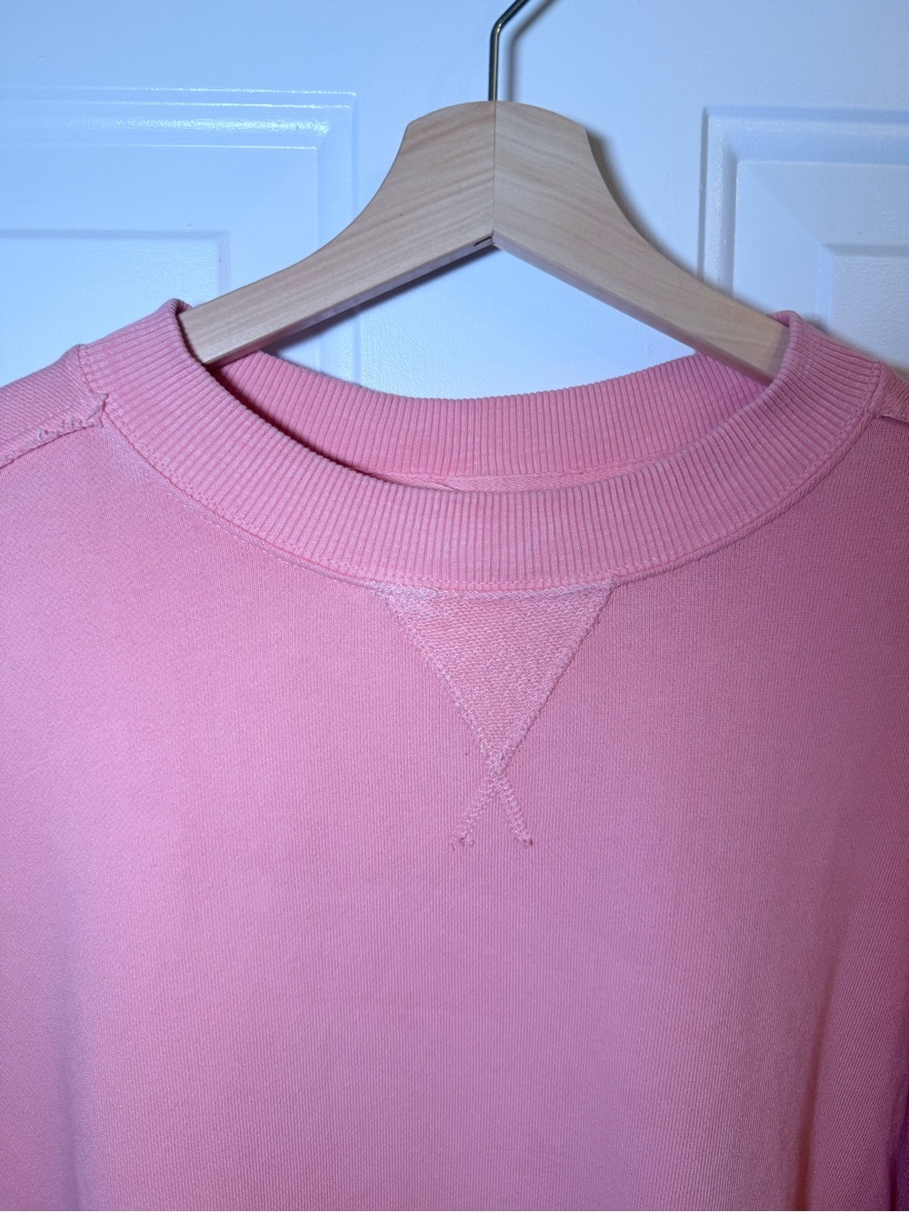 aerie Pink Oversized Crewneck Sweatshirt - Picture 2 of 8